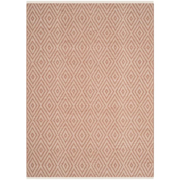 SAFAVIEH Montauk Beige/Ivory 5 ft. x 7 ft. Geometric Area Rug