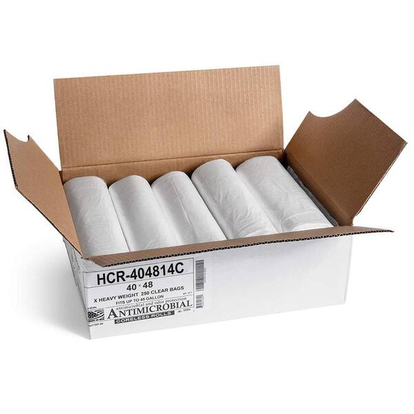 Slider Bags, 1 qt, 1.5 mil, 8 x 7, Clear, 40/Box