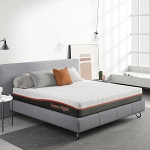 Support Plus 10 in. Medium Innerspring Hybrid Tight Top Twin Size Mattress
