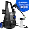 Westinghouse 2000 Max PSI 1.76 Max GPM Cold Water Electric Powered Pressure Washer With 2-Quick Connect Tips, Foam Cannon ePX3030