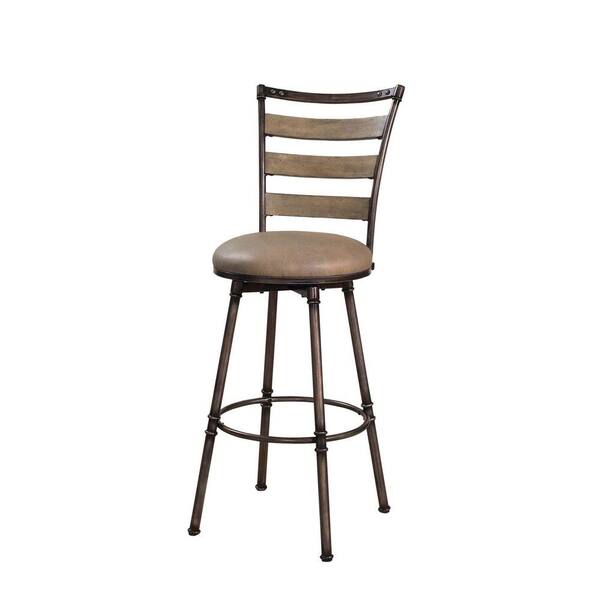 Hillsdale Furniture Thornhill Swivel Bar Stool-DISCONTINUED