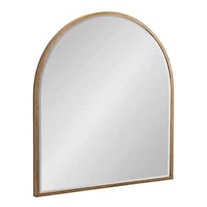 McLean 32.00 in. W x 36.00 in. H Gold Arch Modern Framed Decorative Wall Mirror