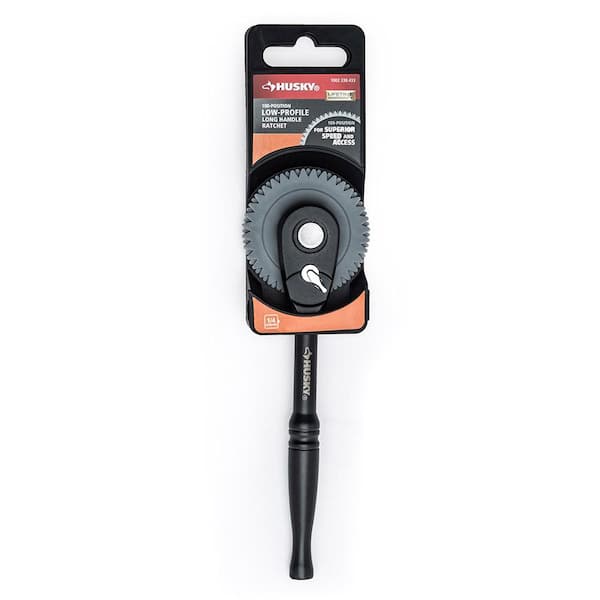 1/4 in. Drive 100-Position Low-Profile Long Handle Ratchet 1/4 in. Drive 100-Position Low-Profile Long Handle Ratchet