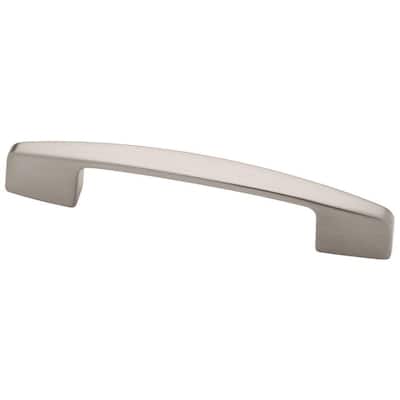 Newton 2-3/4 or 3 in. (70 or 76 mm) Center-to-Center Satin Nickel Dual Mount Drawer Pull (10-Pack)
