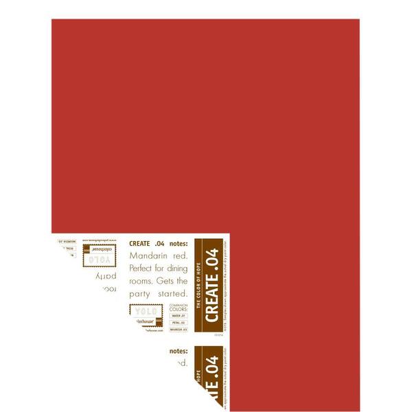 YOLO Colorhouse 12 in. x 16 in. Create .04 Pre-Painted Big Chip Sample