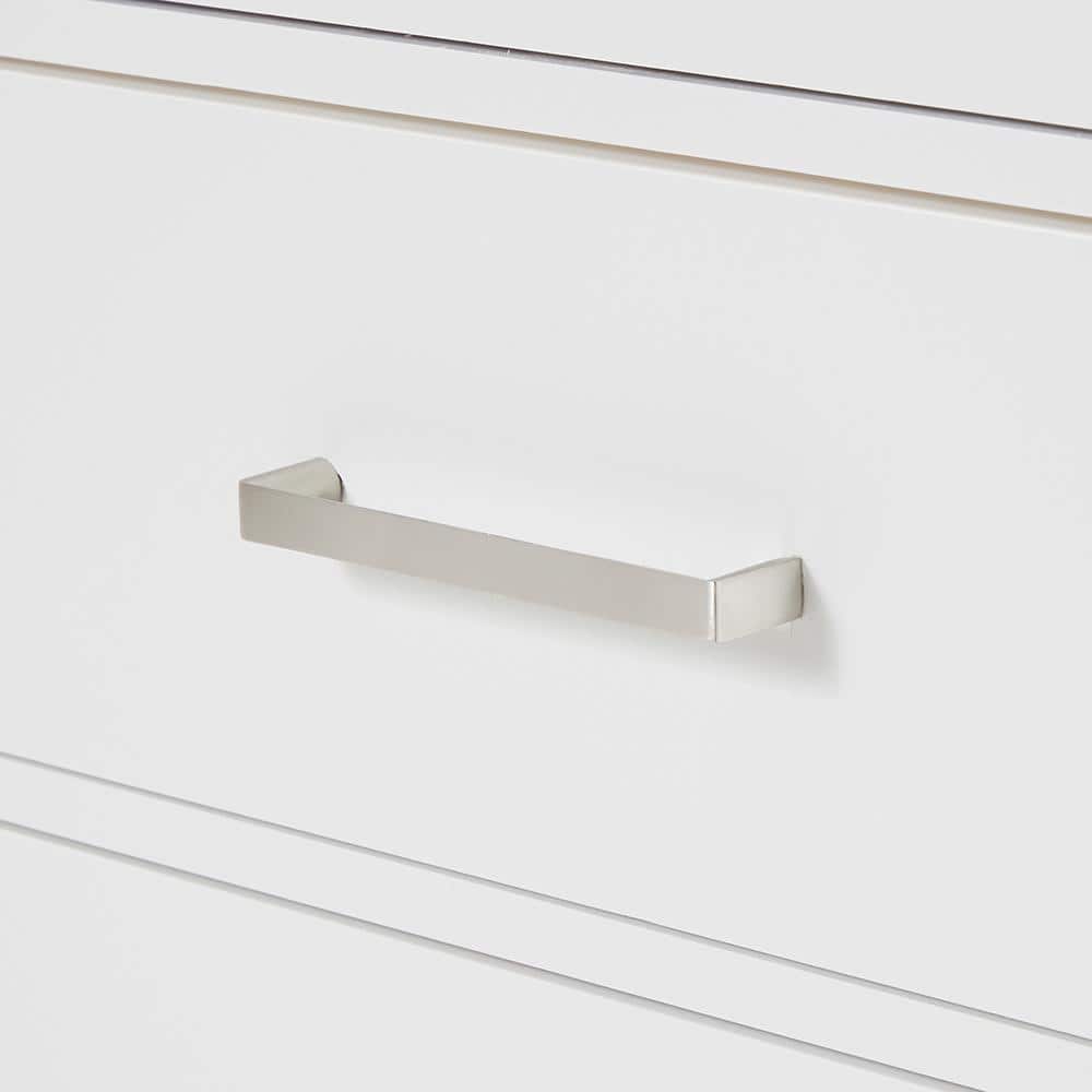 Bristol 60" White Single Freestanding Vanity Cabinet