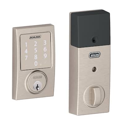 Century Satin Nickel Sense Smart Door Lock