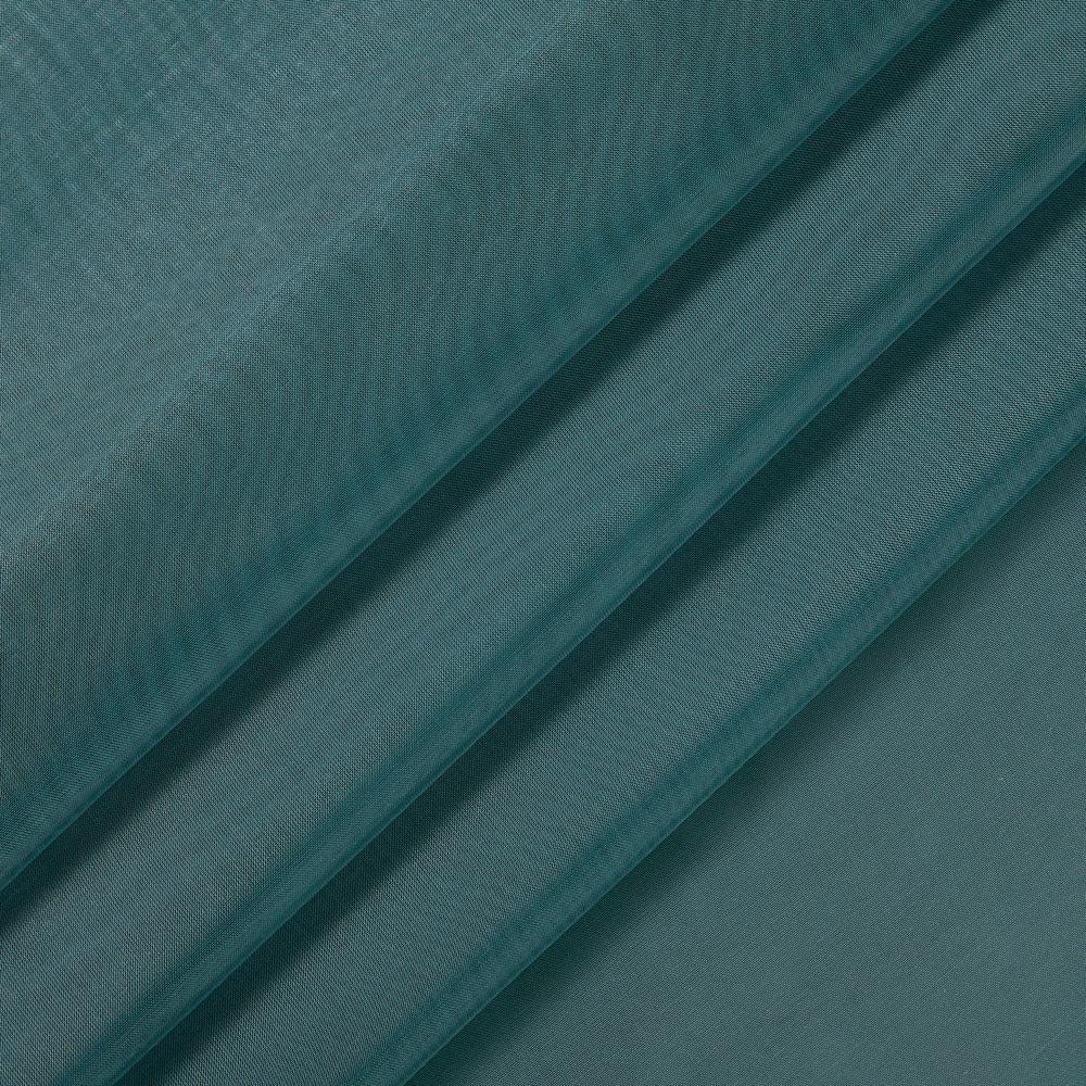 Teal Sheer Grommet Top Light Filtering Curtain Panel