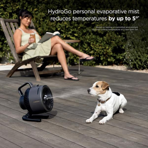 Shark FlexBreeze HydroGo 8.4 in. 5-Fan Speeds Personal