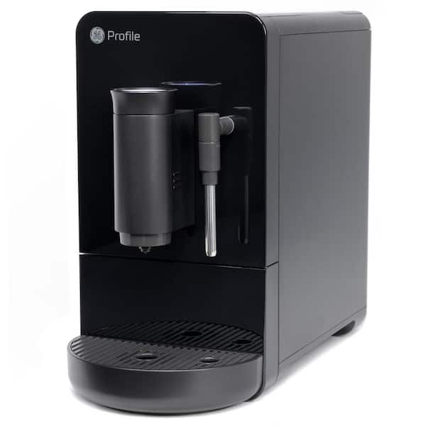 GE Profile 1- Automatic Espresso Machine in Black Built in Grinder, Frother, Frothing Pitcher, and WiFi Connected P7CEBBS6RBB The Home Depot