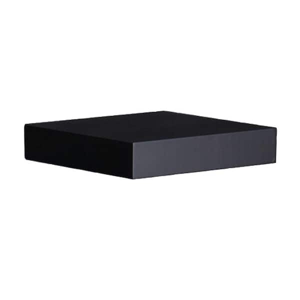 Southern Enterprises 10 in. Chicago Black Floating Shelf (Price Varies by Length)