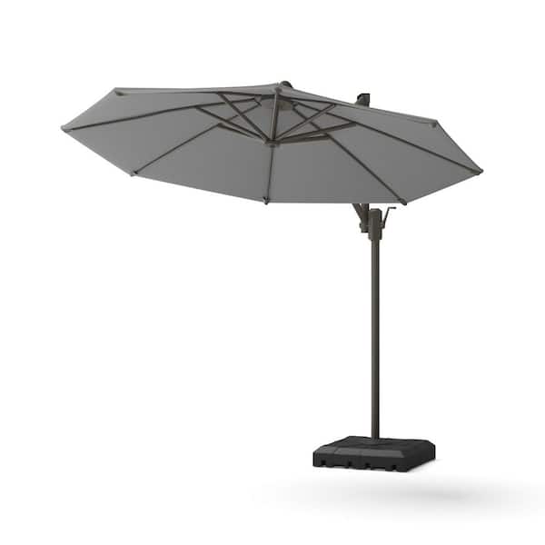 Deco Estate 20-Piece Wicker Patio Conversation Set with Sunbrella Charcoal Gray Cushions