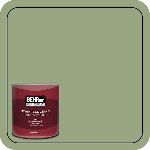 BEHR ULTRA 1 qt. #M380-5 Hillside Grove Extra Durable Flat Interior Paint & Primer
