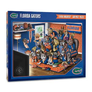 YouTheFan Purebred Fans-A Real Nailbiter 500-Piece Puzzle, Kansas Jayhawks