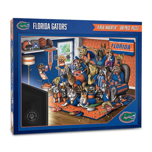 YouTheFan NCAA Florida Gators Purebred Fans Puzzle A Real Nailbiter (500-Pieces)
