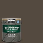1 gal. #SC-103 Coffee Solid Color Waterproofing Exterior Wood Stain and Sealer