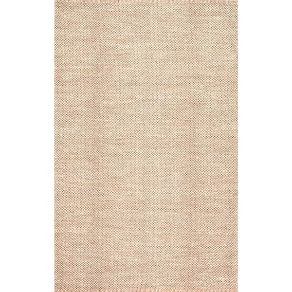 Wisniewski Solid Beige 4 ft. x 6 ft. Area Rug