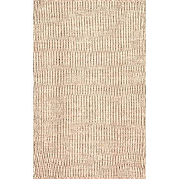 nuLOOM Wisniewski Solid Beige 8 ft. x 10 ft. Area Rug