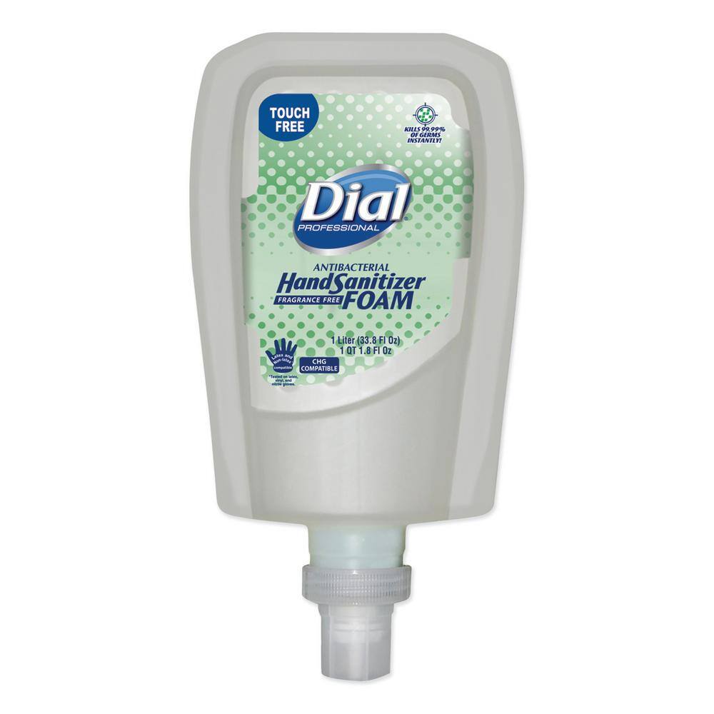 Dial Professional 1-Liter Fragrance-Free Antibacterial Foaming ...