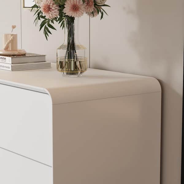 Have a question about FUFU&GAGA White 13-Drawer 94.5in. W