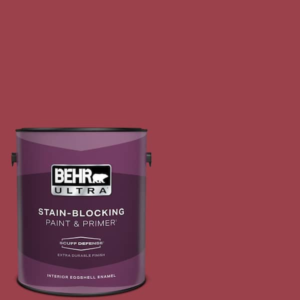 BEHR ULTRA 1 gal. Home Decorators Collection #HDC-CL-01 Timeless Ruby Extra Durable Eggshell Enamel Interior Paint & Primer