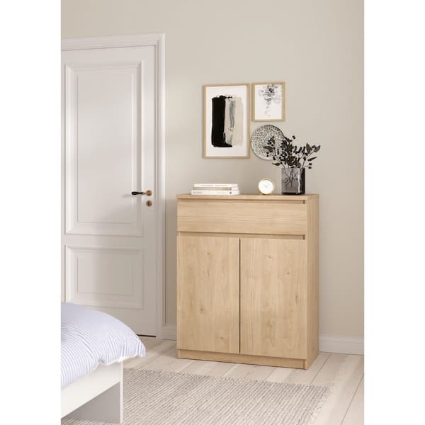 Scottsdale Jackson Hickory 1-Drawer 31.65 in. W Dresser
