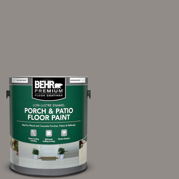 BEHR PREMIUM 1 gal. #790F-4 Creek Bend Low-Lustre Enamel Interior/Exterior Porch and Patio Floor Paint