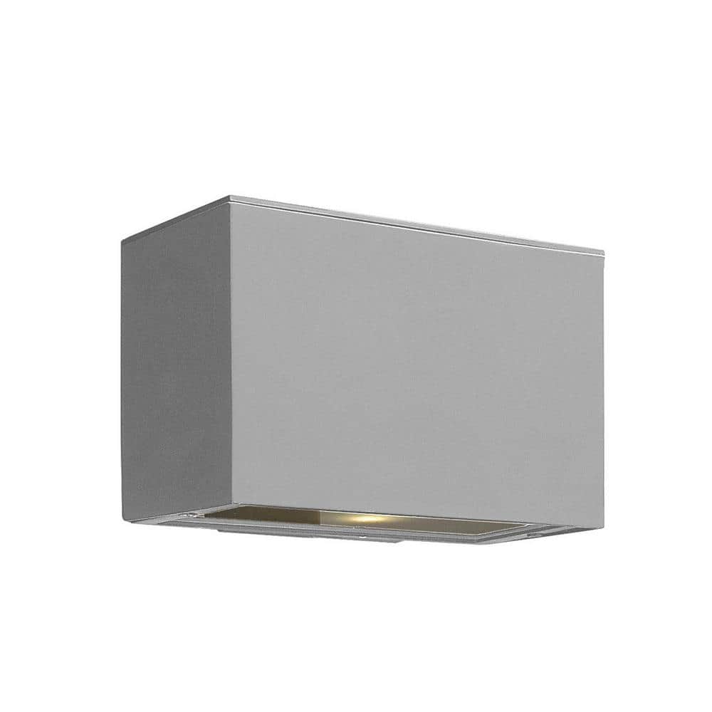 Atlantis 1-Light Titanium LED Outdoor Wall Lantern Sconce price history on PriceWatchPro