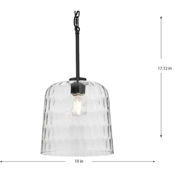 Progress Lighting Mauzy Collection 1-Light Matte Black