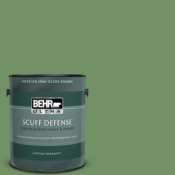 BEHR ULTRA 1 gal. #M400-6 Mixed Veggies Extra Durable Semi-Gloss Enamel Interior Paint & Primer