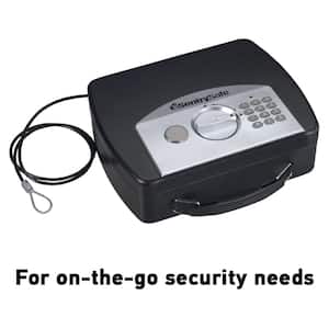 0.08 cu. ft. Portable Safe Box with Digital Lock
