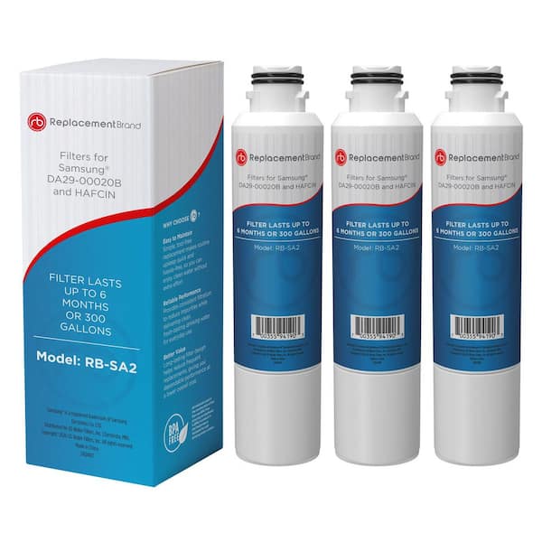 DA29-00020B Comparable Refrigerator Water Filter (3-Pack)
