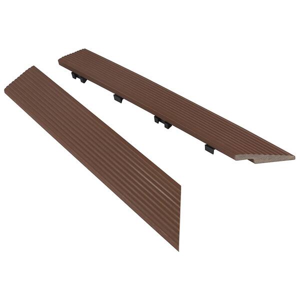 quick deck composite deck tile outside corner fascia in brazil Details about   1/6 ft x 1 ft 