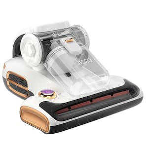 Bagless, Corded HEPA Handheld Vacuum, Bed Mattress Vacuum Cleaner-White