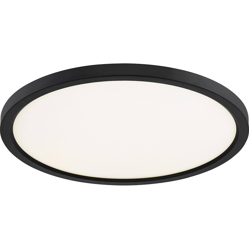 Brushed Nickel & Bronze 20" LED Indoor/Outdoor Flush Mount