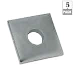 Beveled Square Washers, Hot-Dipped Galvanized, 3/8" Size - Pack Of 250