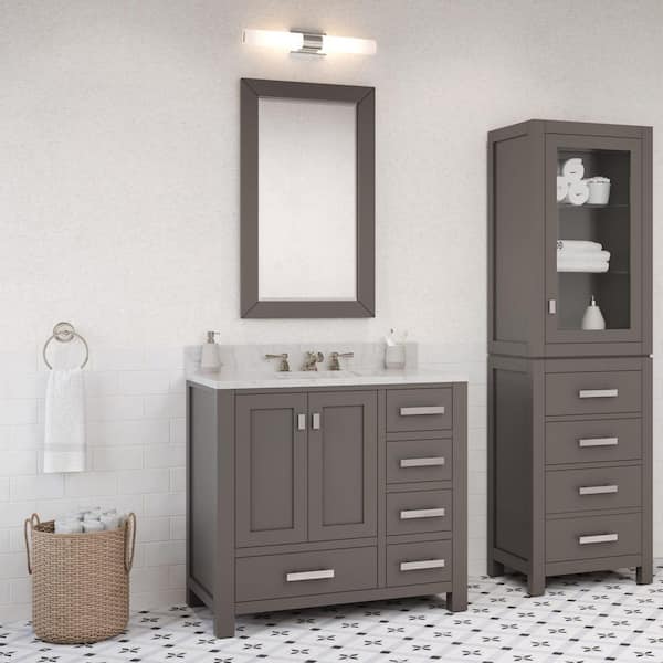 Water Creation Madison 36 in.W x 21.5 in.D x 34 in.H Single