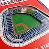 8 x 32 MLB Miami Marlins 3D Stadium Banner