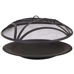 39 in. Classic Elegance Replacement Fire Pit Bowl with Spark Screen