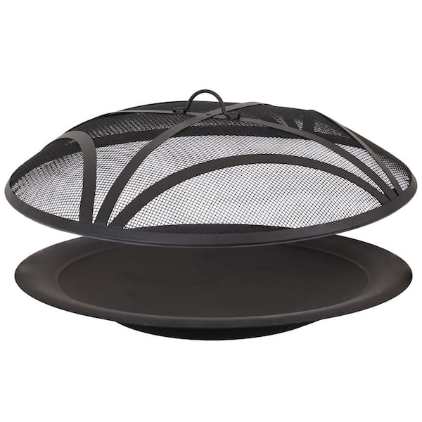 Sunnydaze Decor 39 in. Classic Elegance Replacement Fire Pit Bowl with Spark Screen