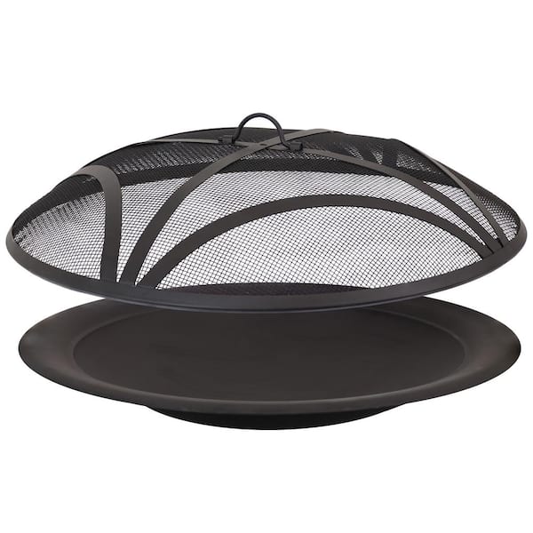 Sunnydaze 39 in. Classic Elegance Replacement Fire Pit Bowl with Spark Screen