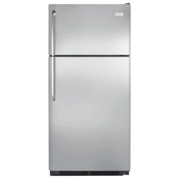 Frigidaire 18 cu. ft. Top Freezer Refrigerator in Stainless Steel, ENERGY STAR