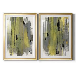 Loft Pastel I by Wexford Homes 2 Pieces Framed Abstract Paper Art Print 30.5 in. x 42.5 in. . .