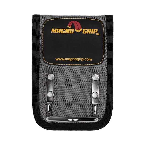 Magnetic Tool Holder Set with 2 Wristbands, 1 Belt Clip, 1 Hammer Holster and 1 Clip-On Pouch (5-Pack)
