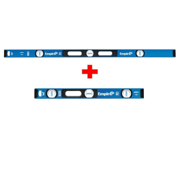 Empire 48 in. True Blue I-Beam Level with Free 24 in. True Blue I-Beam Level