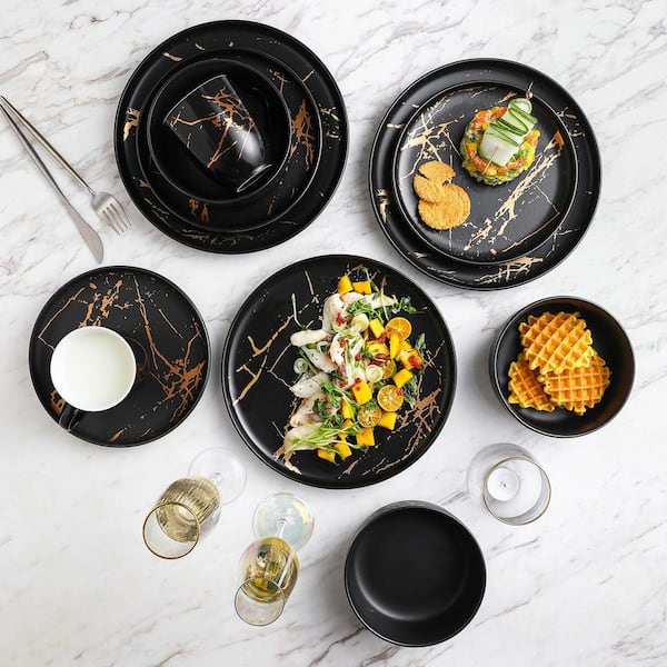 STONE LAIN Stone Lain Zora 16-Piece Dinnerware Set Porcelain