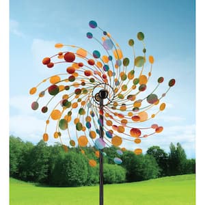32 in. Rotating Kinetic Stake - Confetti