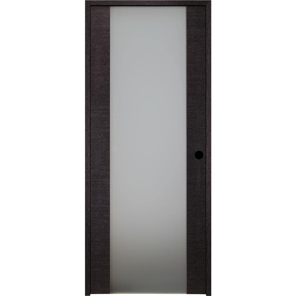 Belldinni Avanti 202 30" X 92 1/2" Right-Hand Frosted Glass Composite ...