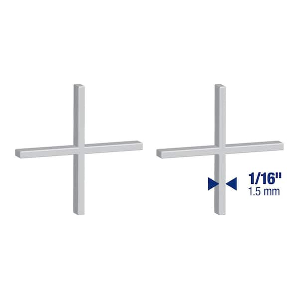 1/16 in. Leave-in Hard Style Tile Spacers (Jar of 1500)