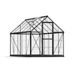 Harmony 6 ft. x 10 ft. Gray/Clear DIY Greenhouse Kit